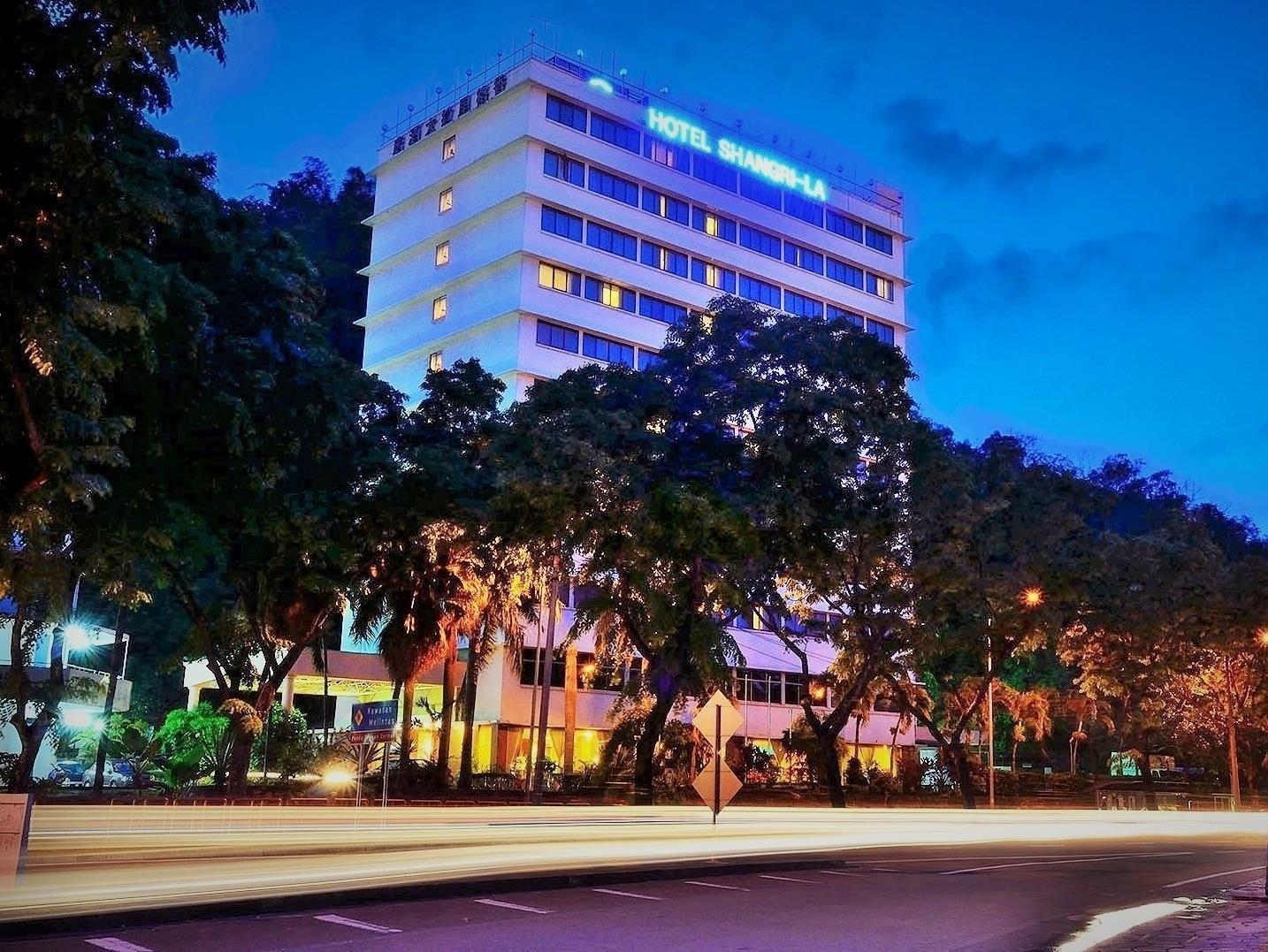 호텔 샹그릴라 코타키나발루 외부 사진